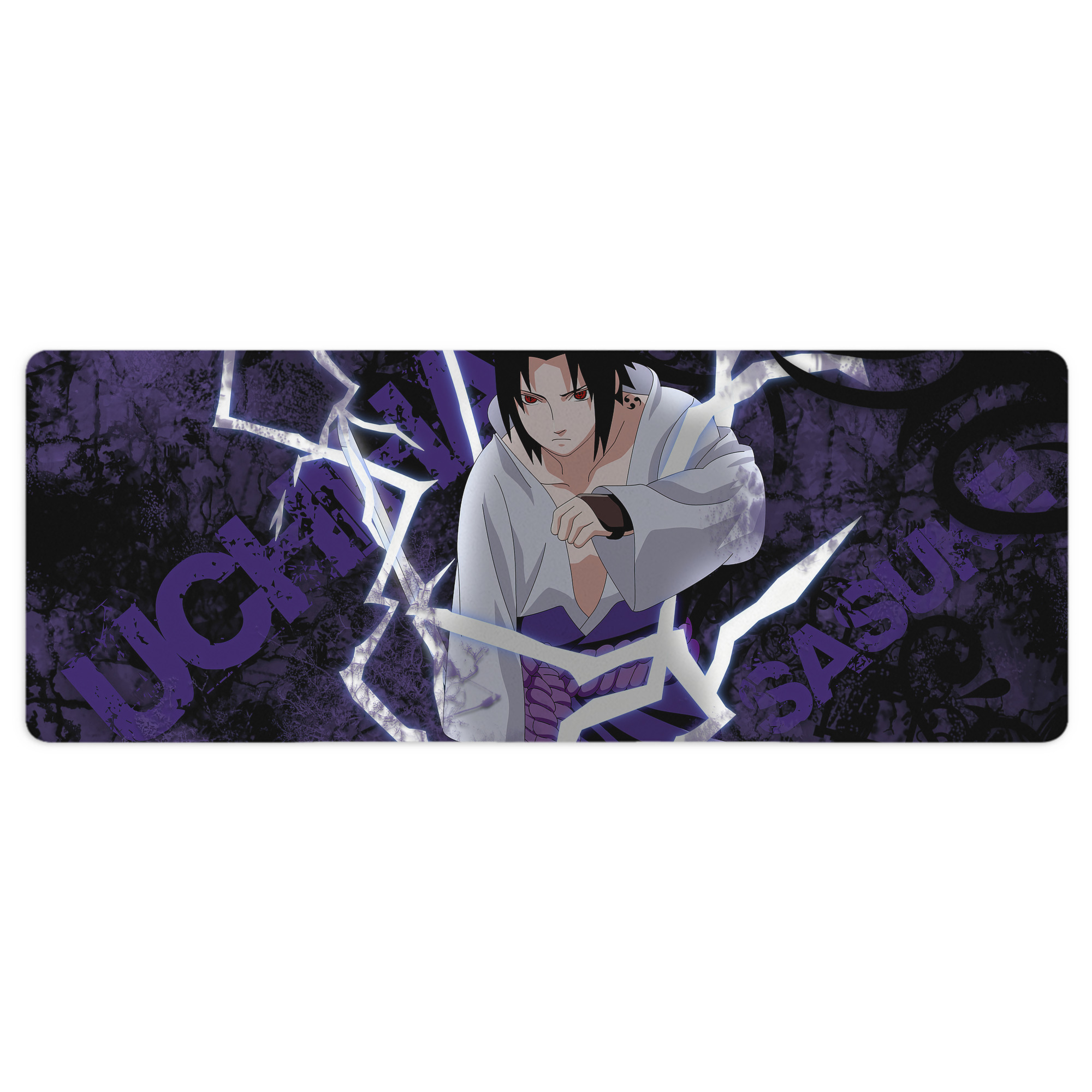 （画像用） NARUTO -ナルト- NARUTO -ナルト- 疾風伝 ステッチ加工 大判デスクマット／滑り止めマウスパッド