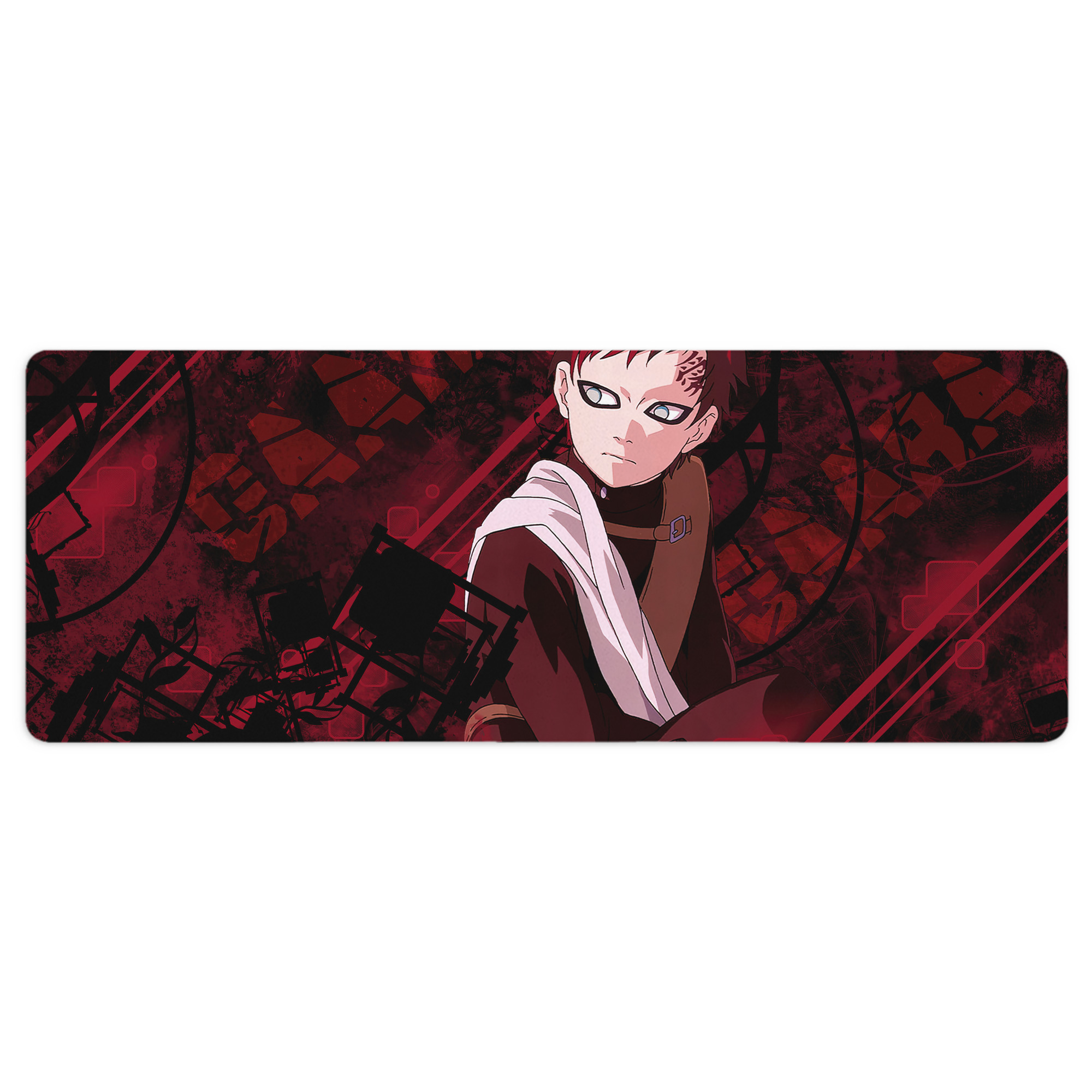 （画像用） NARUTO -ナルト- NARUTO -ナルト- 疾風伝 ステッチ加工 大判デスクマット／滑り止めマウスパッド