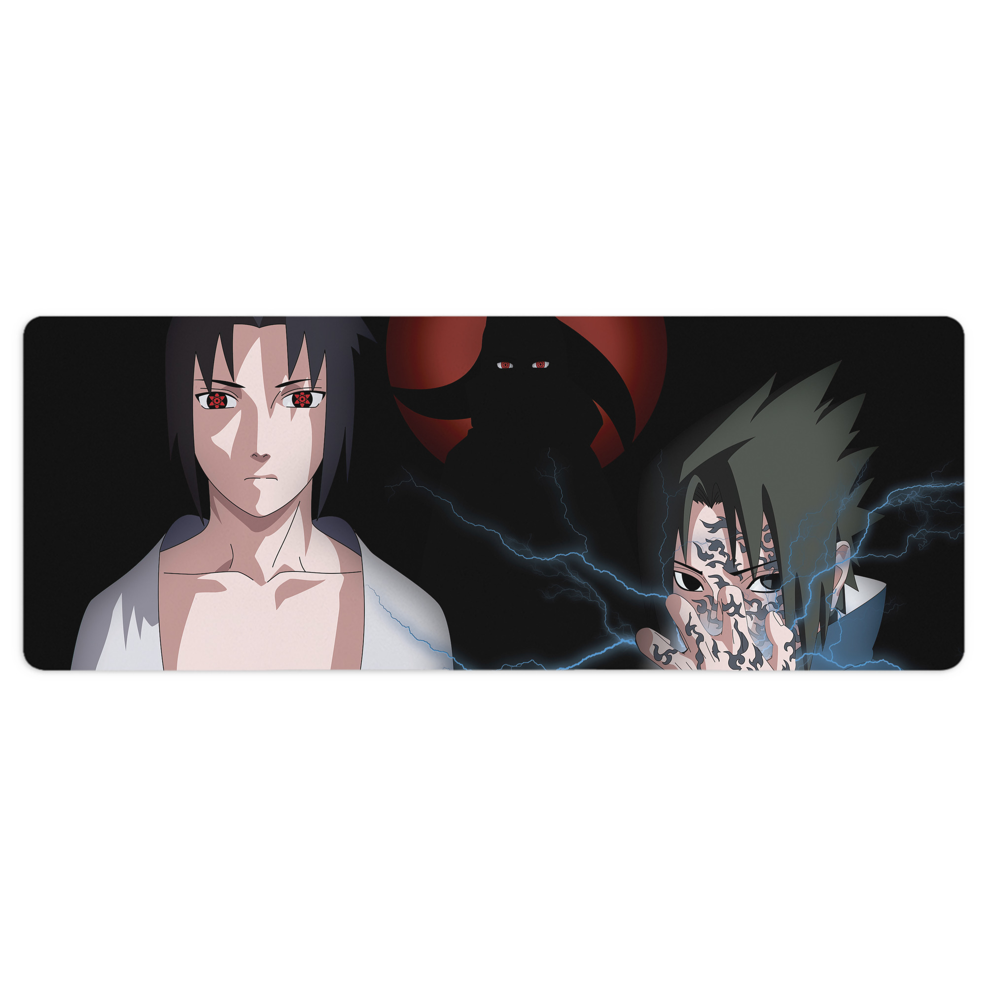 （画像用） NARUTO -ナルト- NARUTO -ナルト- 疾風伝 ステッチ加工 大判デスクマット／滑り止めマウスパッド