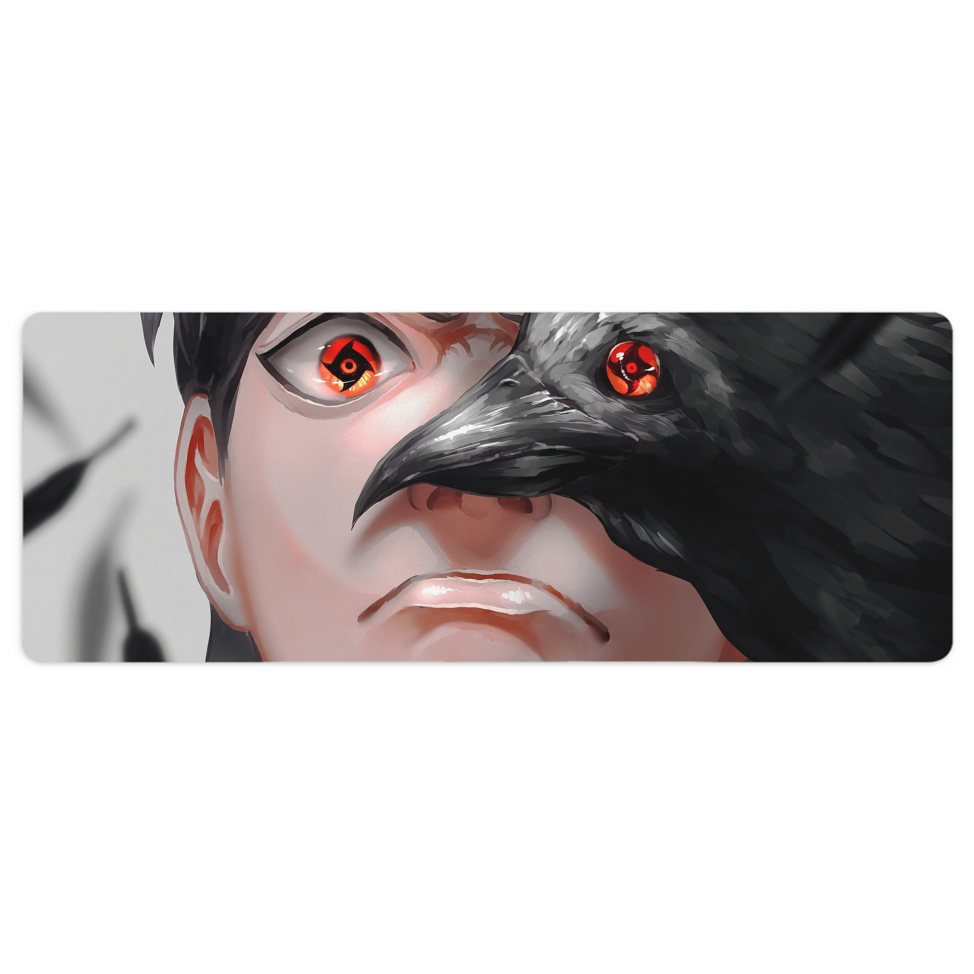 （画像用） NARUTO -ナルト- NARUTO -ナルト- 疾風伝 ステッチ加工 大判デスクマット／滑り止めマウスパッド
