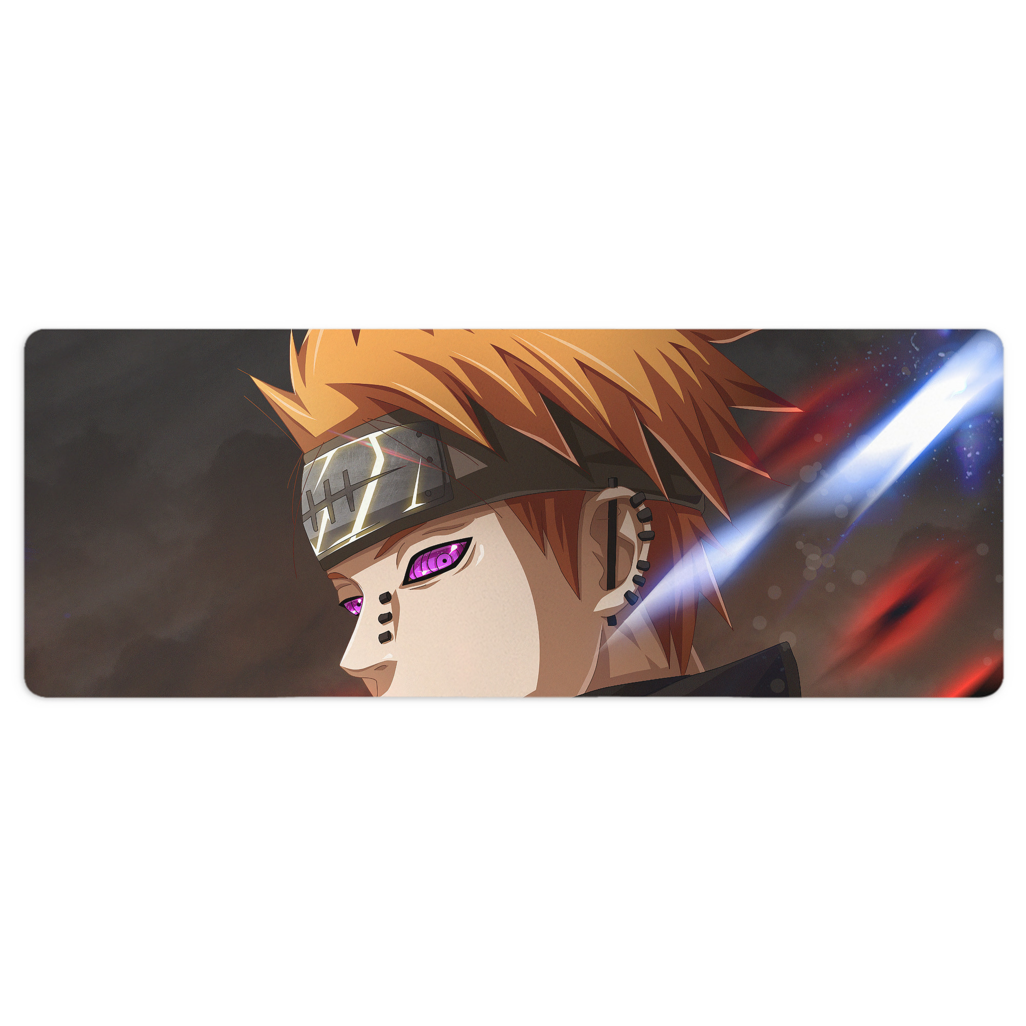 （画像用） NARUTO -ナルト- NARUTO -ナルト- 疾風伝 ステッチ加工 大判デスクマット／滑り止めマウスパッド