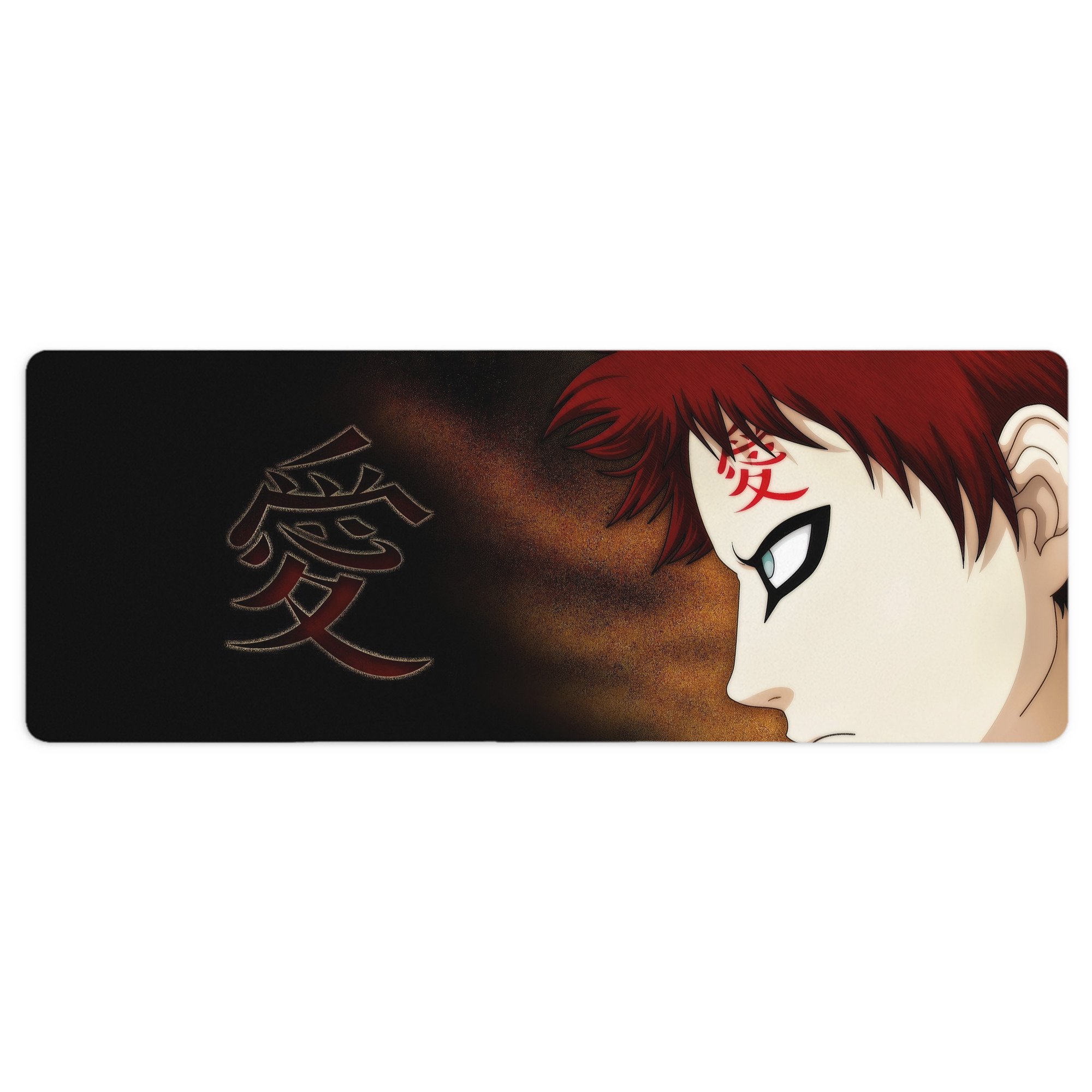 （画像用） NARUTO -ナルト- NARUTO -ナルト- 疾風伝 ステッチ加工 大判デスクマット／滑り止めマウスパッド