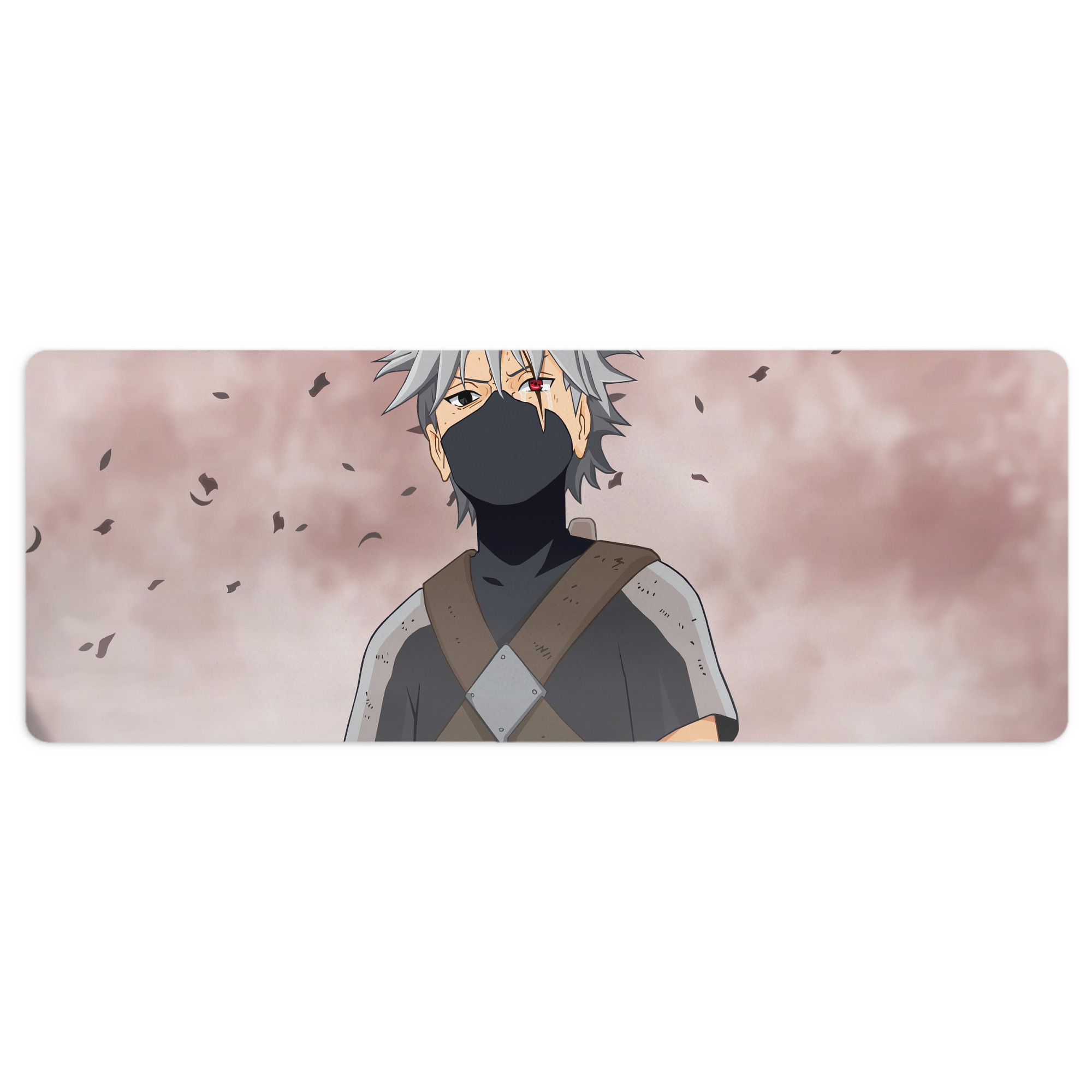 （画像用） NARUTO -ナルト- NARUTO -ナルト- 疾風伝 ステッチ加工 大判デスクマット／滑り止めマウスパッド