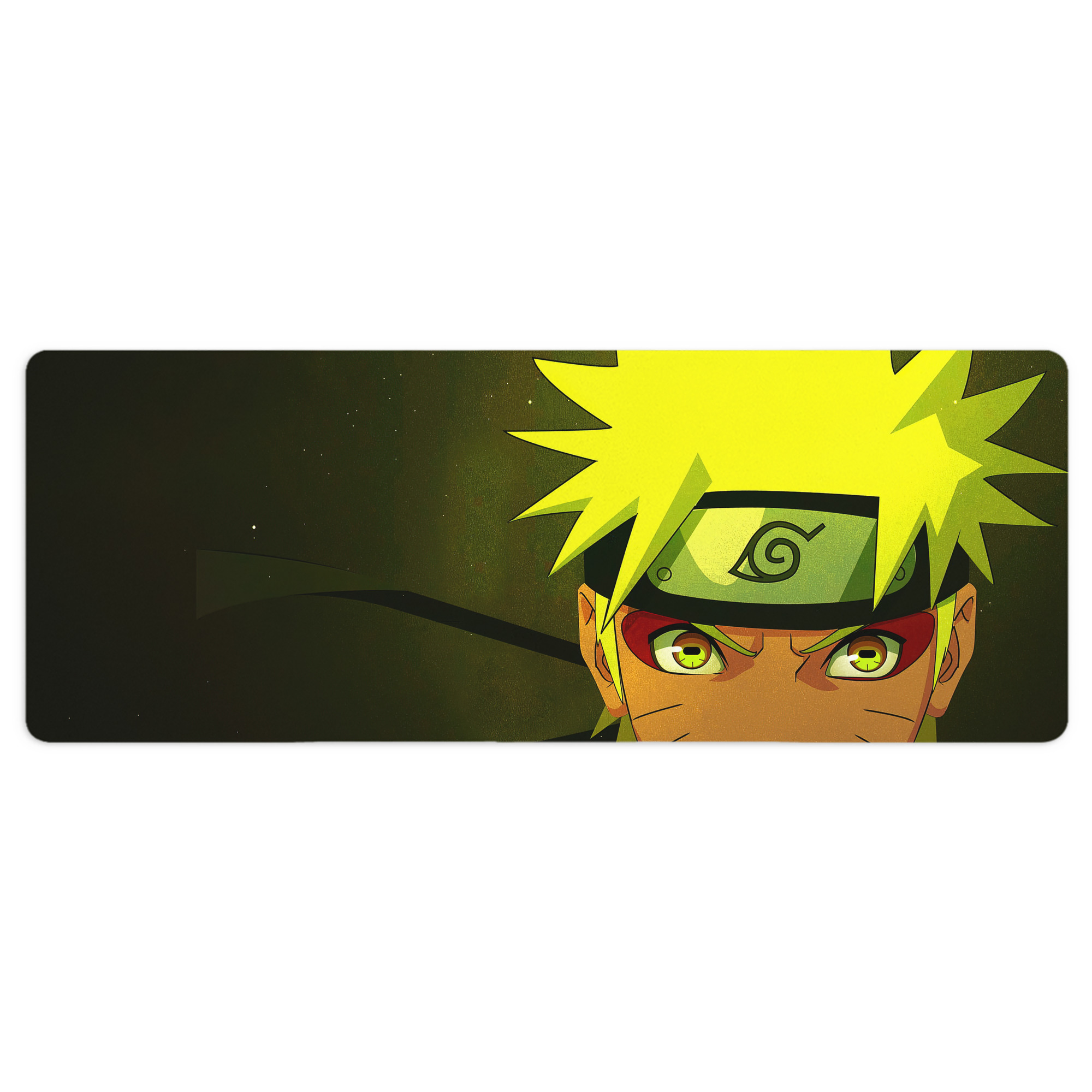 （画像用） NARUTO -ナルト- NARUTO -ナルト- 疾風伝 ステッチ加工 大判デスクマット／滑り止めマウスパッド