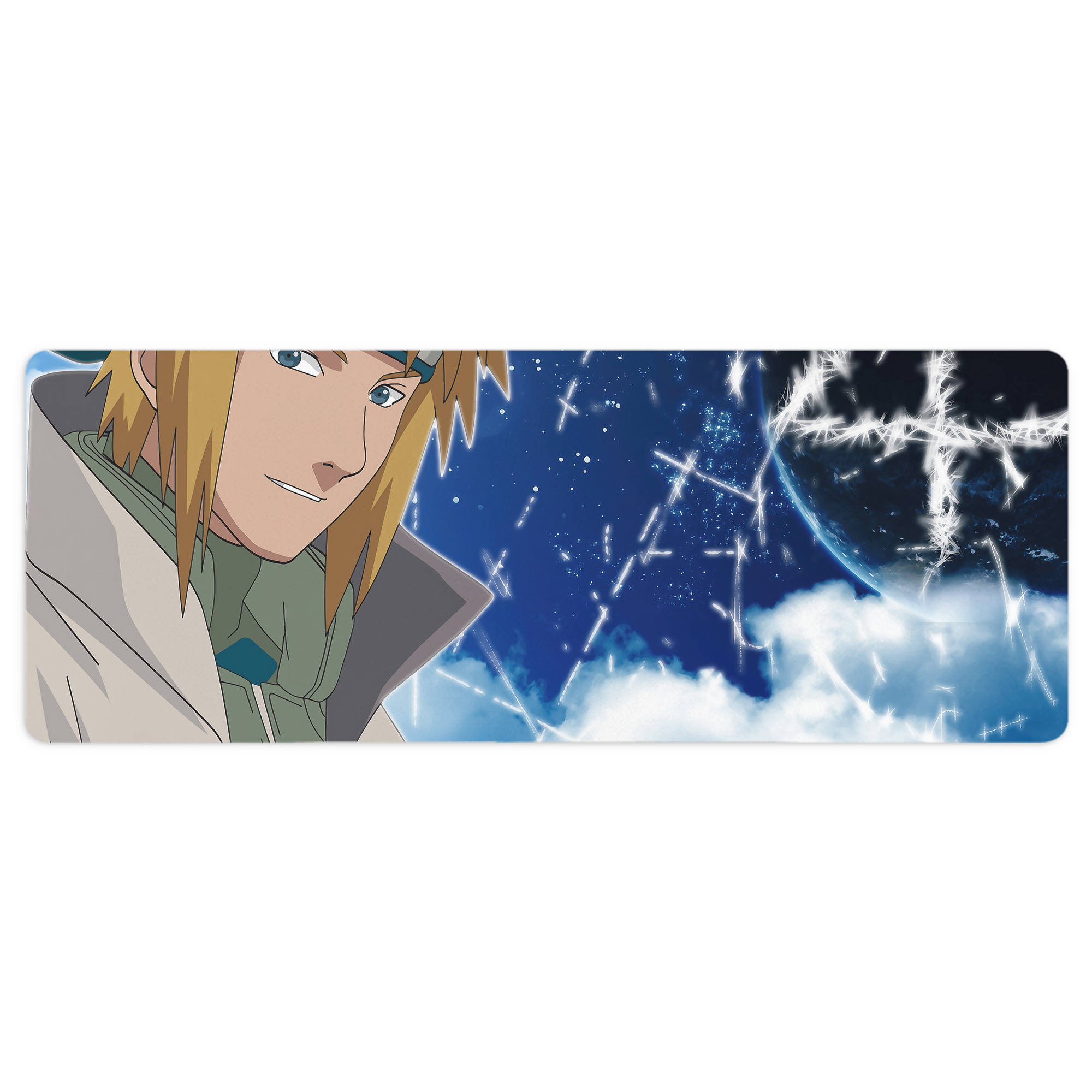（画像用） NARUTO -ナルト- NARUTO -ナルト- 疾風伝 ステッチ加工 大判デスクマット／滑り止めマウスパッド