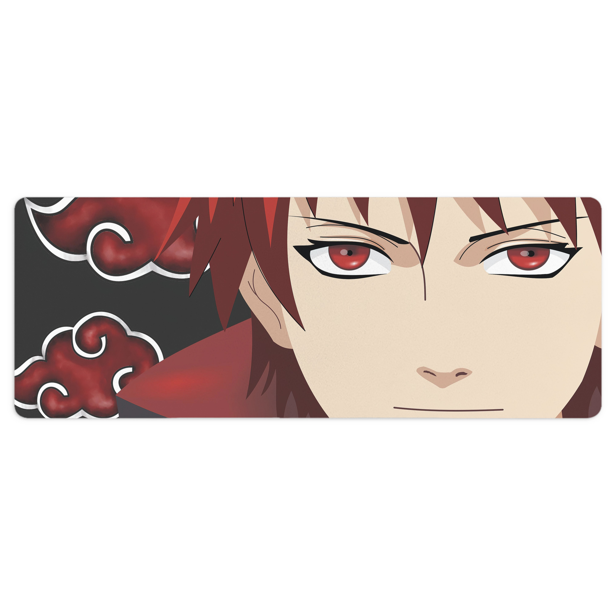 （画像用） NARUTO -ナルト- NARUTO -ナルト- 疾風伝 ステッチ加工 大判デスクマット／滑り止めマウスパッド