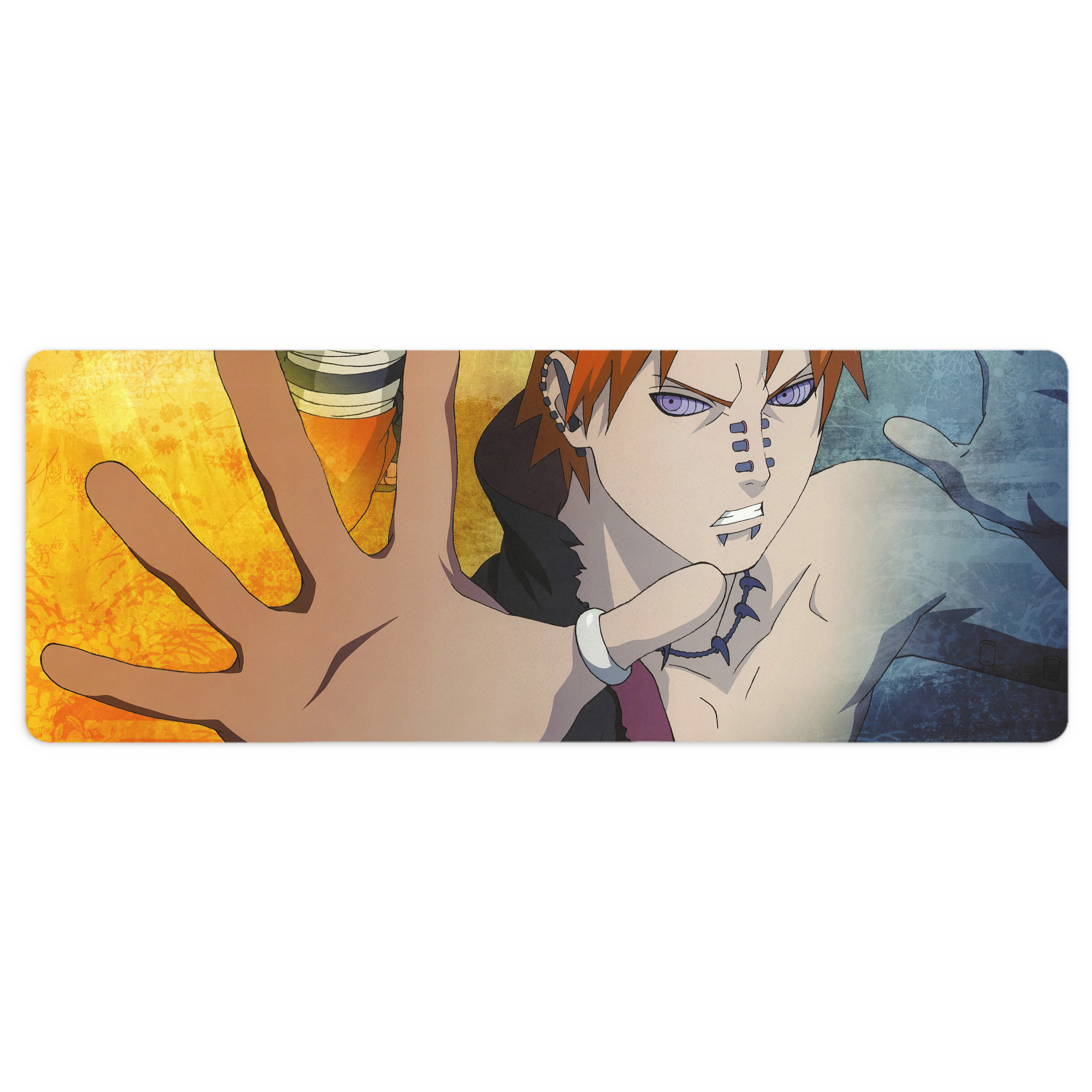 （画像用） NARUTO -ナルト- NARUTO -ナルト- 疾風伝 ステッチ加工 大判デスクマット／滑り止めマウスパッド