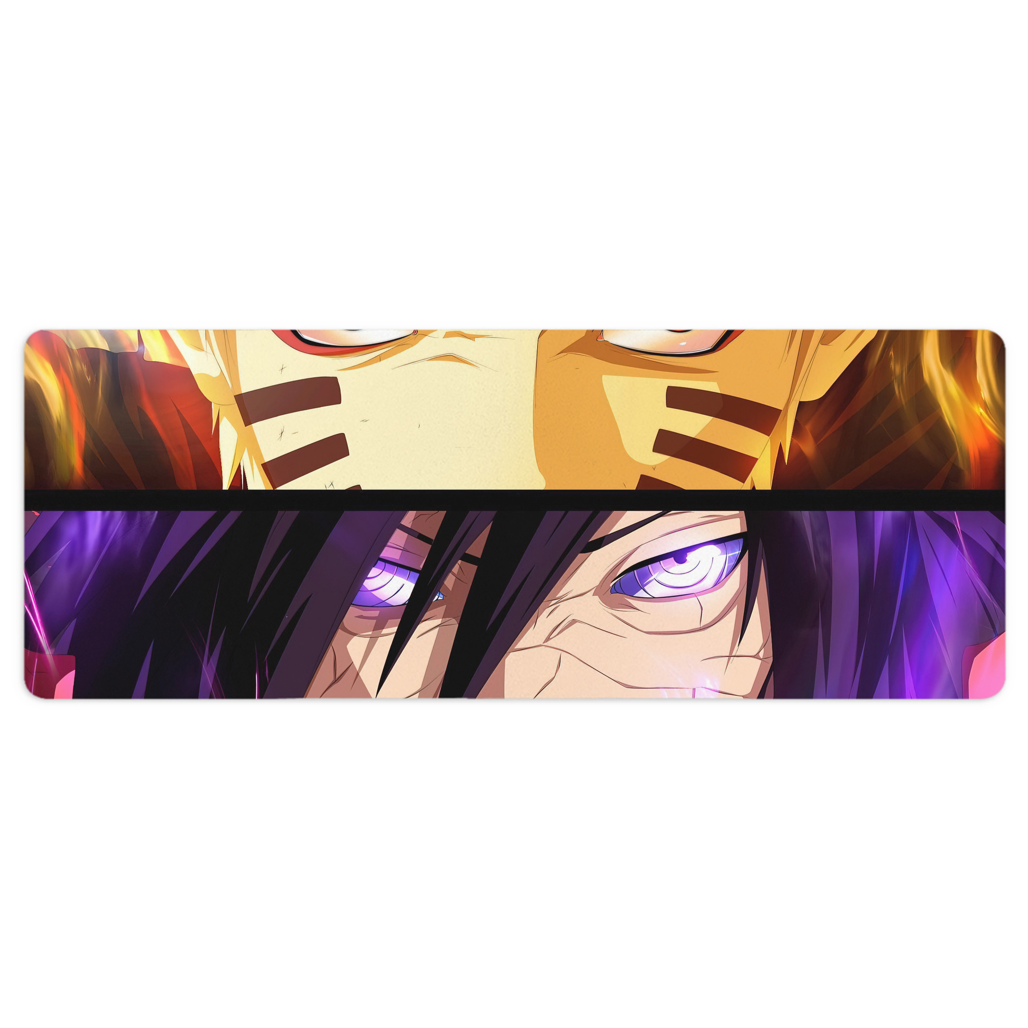 （画像用） NARUTO -ナルト- NARUTO -ナルト- 疾風伝 ステッチ加工 大判デスクマット／滑り止めマウスパッド