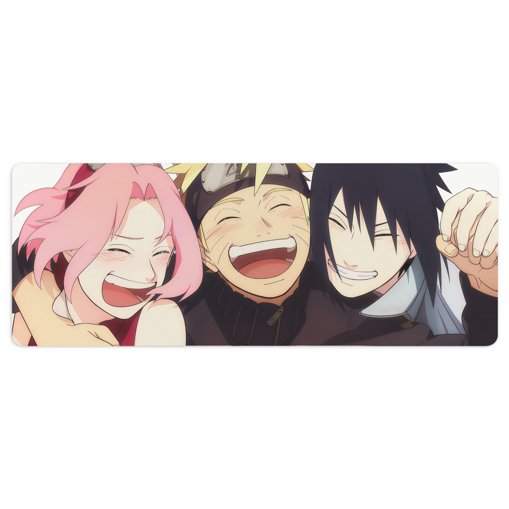 （画像用） NARUTO -ナルト- NARUTO -ナルト- 疾風伝 ステッチ加工 大判デスクマット／滑り止めマウスパッド