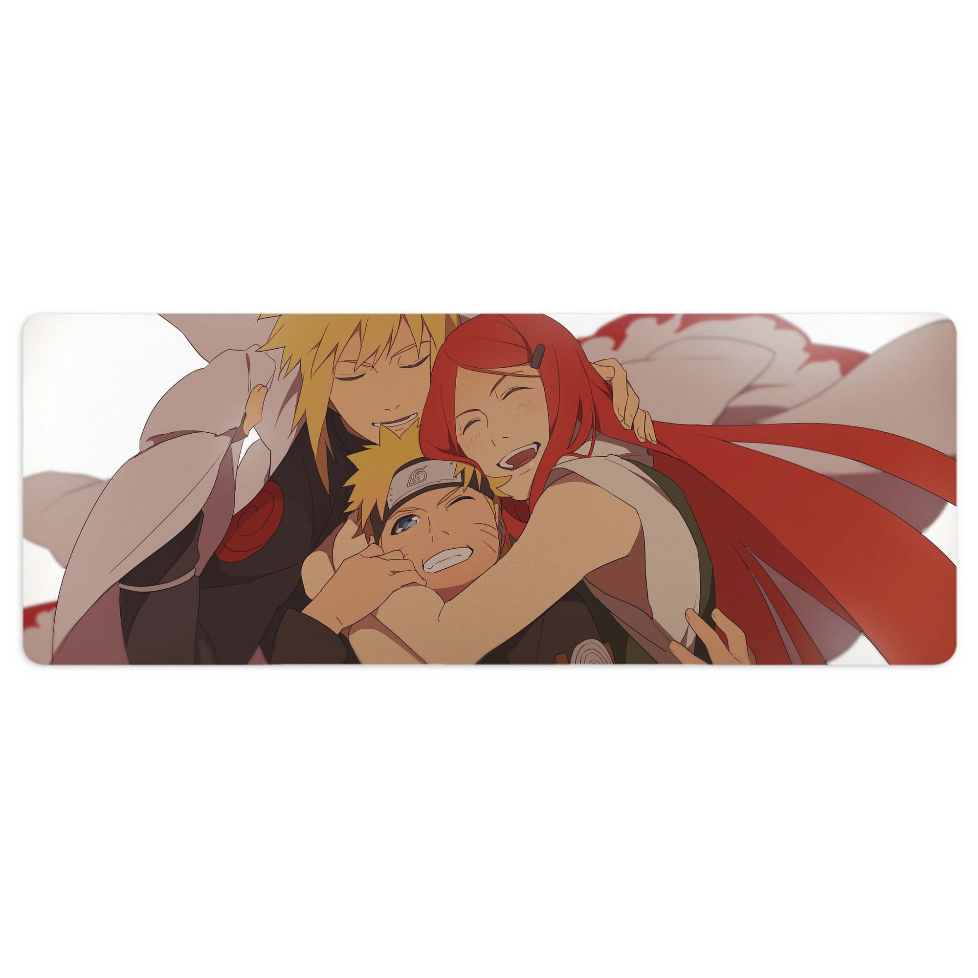 （画像用） NARUTO -ナルト- NARUTO -ナルト- 疾風伝 ステッチ加工 大判デスクマット／滑り止めマウスパッド