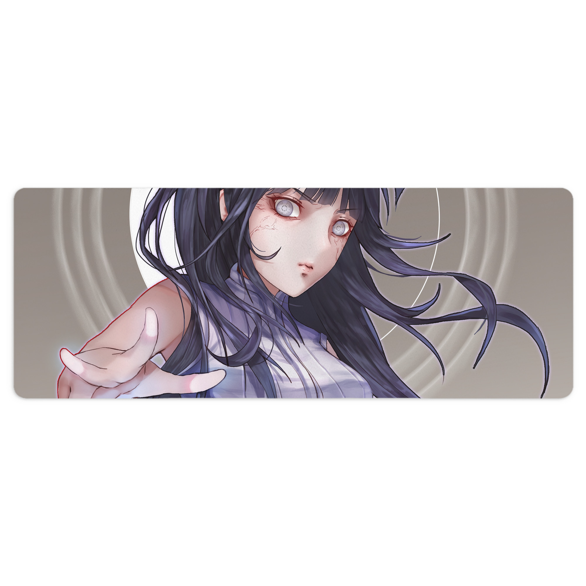 （画像用） NARUTO -ナルト- NARUTO -ナルト- 疾風伝 ステッチ加工 大判デスクマット／滑り止めマウスパッド