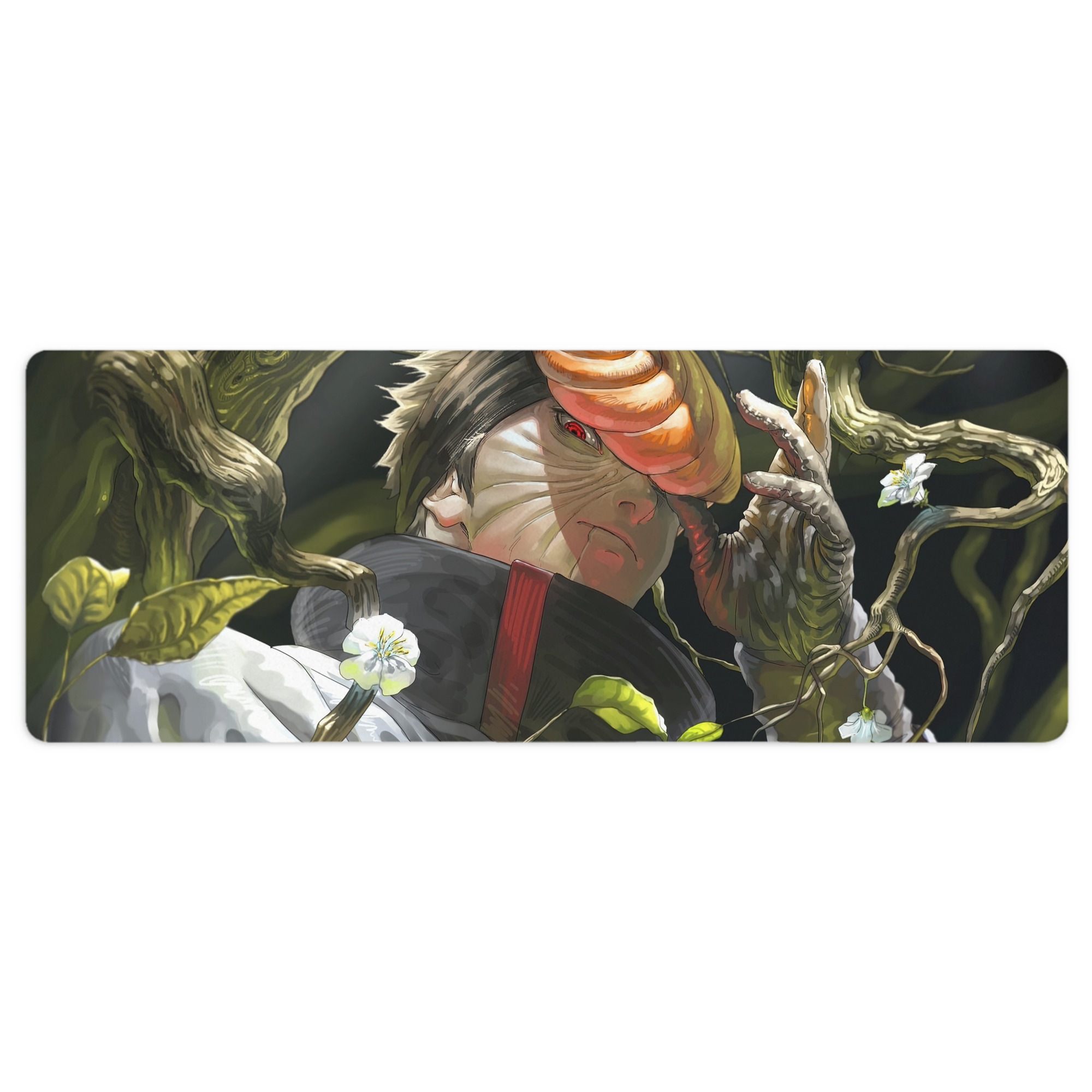（画像用） NARUTO -ナルト- NARUTO -ナルト- 疾風伝 ステッチ加工 大判デスクマット／滑り止めマウスパッド