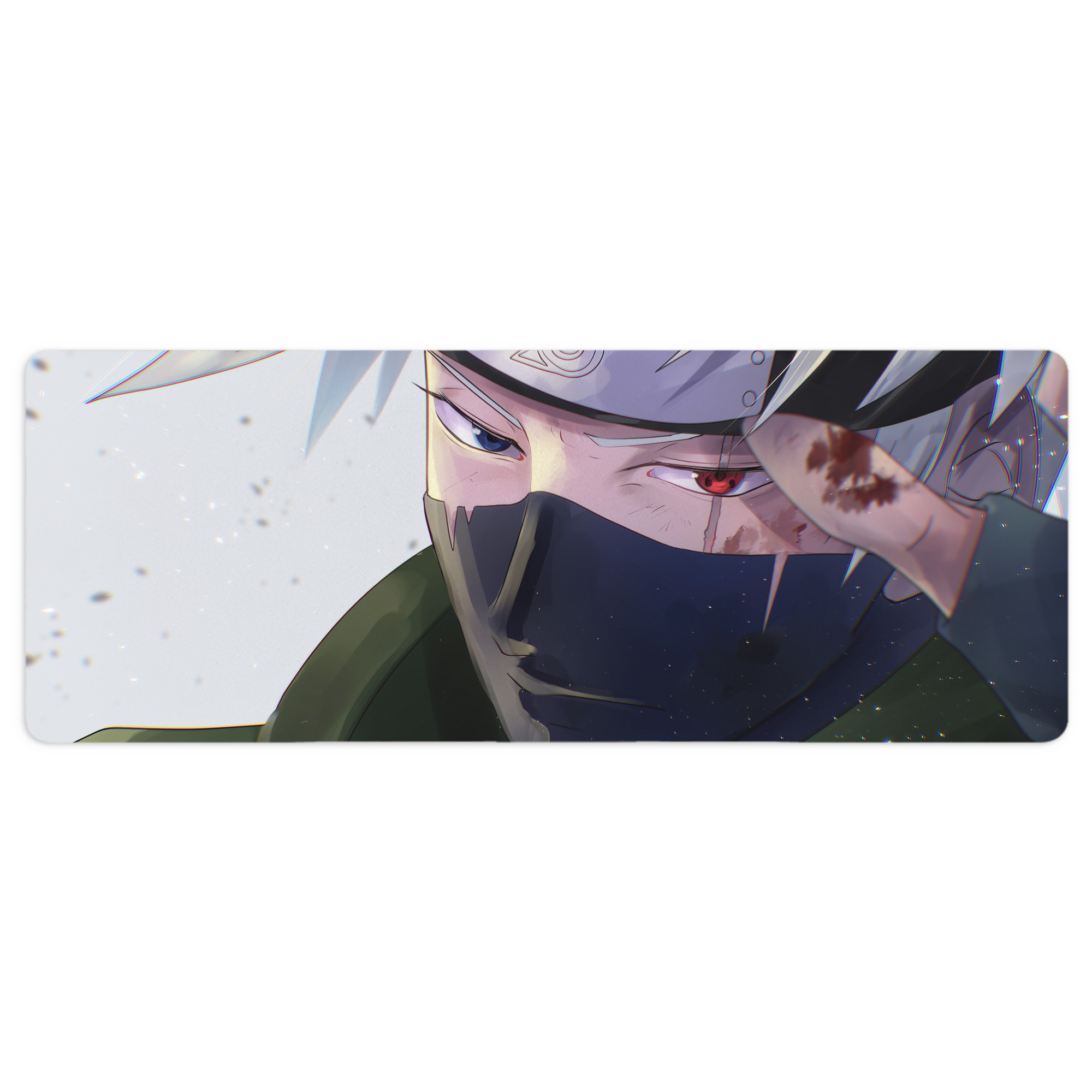 （画像用） NARUTO -ナルト- NARUTO -ナルト- 疾風伝 ステッチ加工 大判デスクマット／滑り止めマウスパッド
