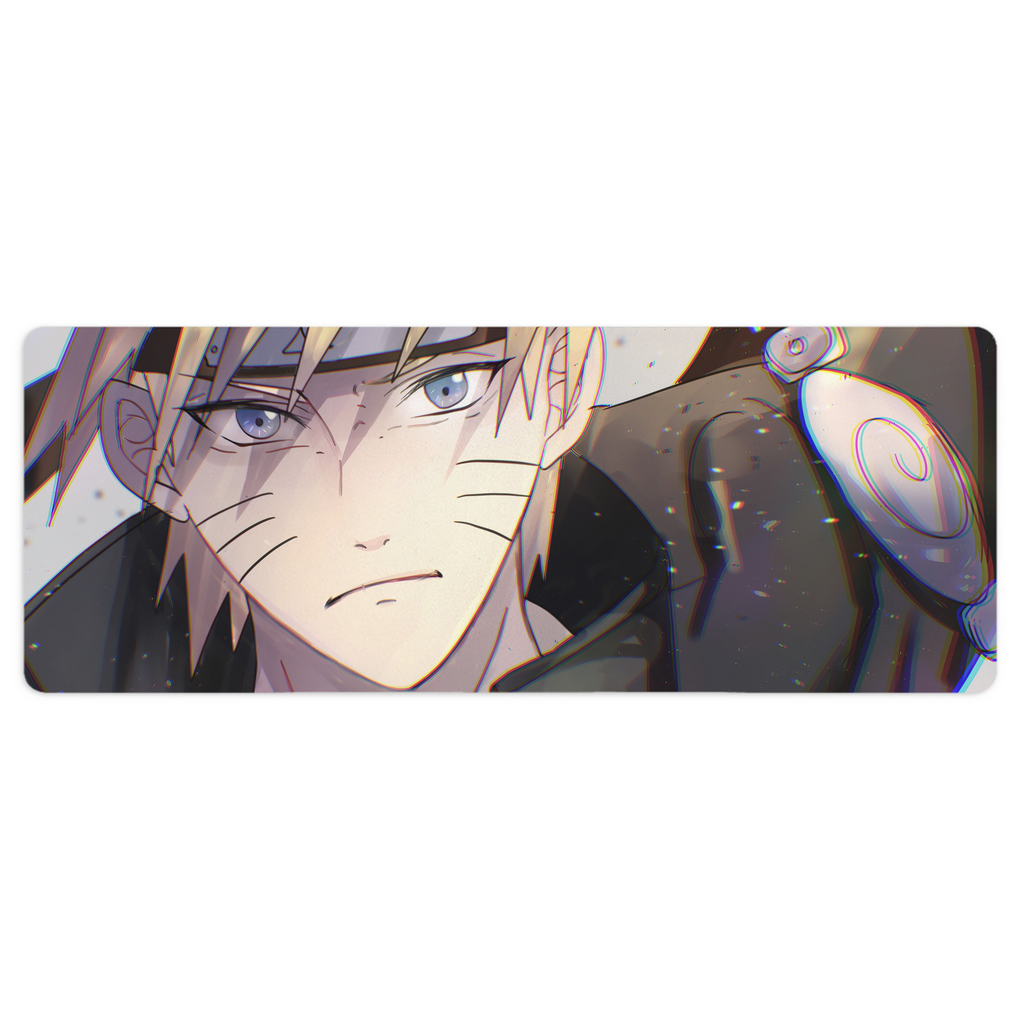 （画像用） NARUTO -ナルト- NARUTO -ナルト- 疾風伝 ステッチ加工 大判デスクマット／滑り止めマウスパッド