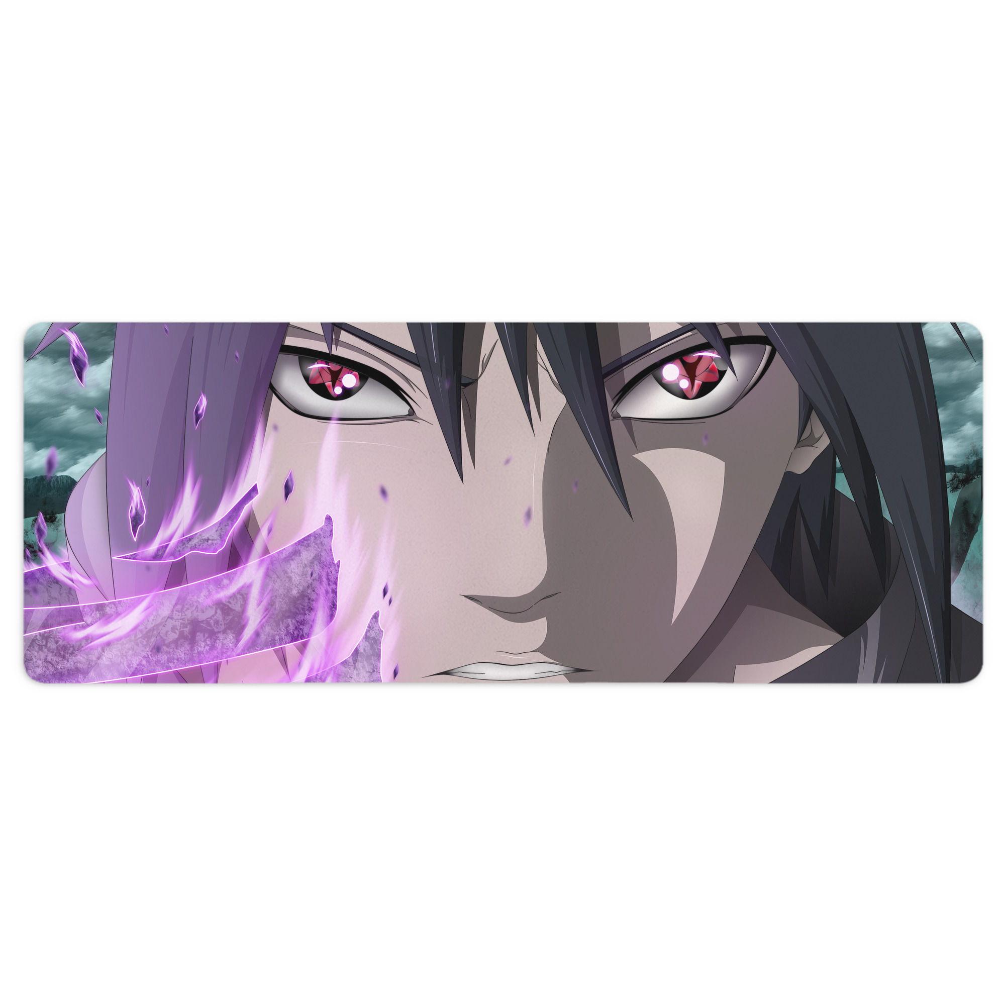 （画像用） NARUTO -ナルト- NARUTO -ナルト- 疾風伝 ステッチ加工 大判デスクマット／滑り止めマウスパッド