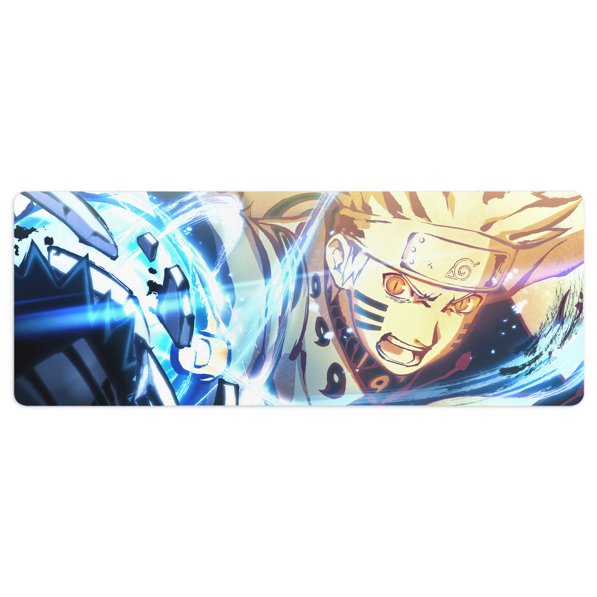 （画像用） NARUTO -ナルト- NARUTO -ナルト- 疾風伝 ステッチ加工 大判デスクマット／滑り止めマウスパッド