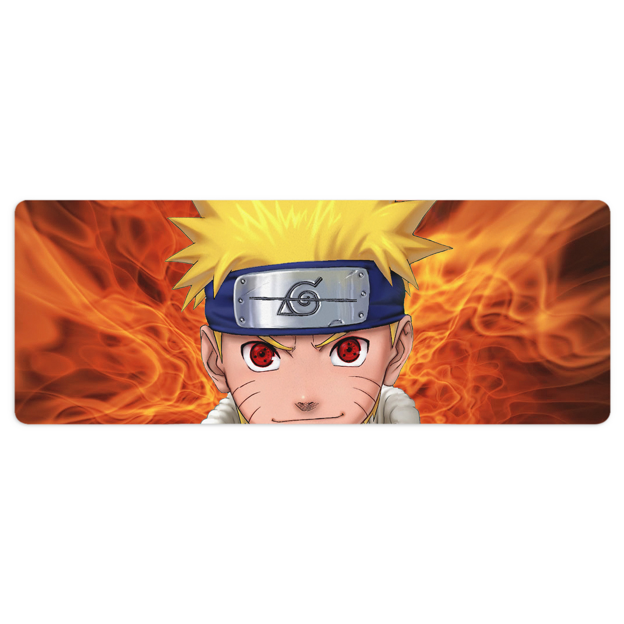 （画像用） NARUTO -ナルト- NARUTO -ナルト- 疾風伝 ステッチ加工 大判デスクマット／滑り止めマウスパッド