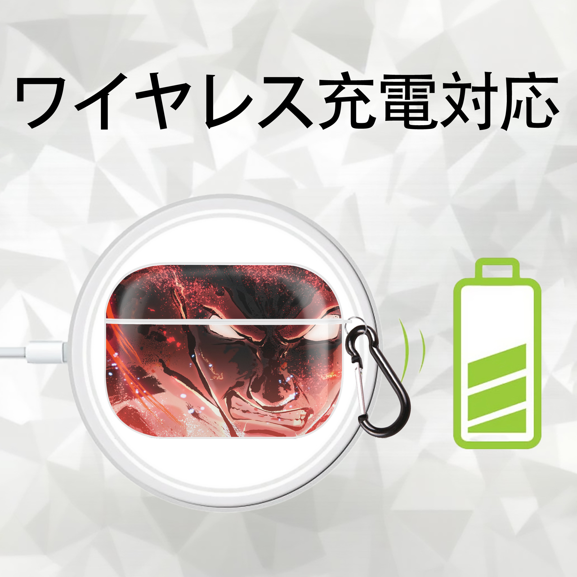 NARUTO -ナルト- NARUTO -ナルト- 疾風伝 【AirPods Pro用】ハードシェル保護ケース 耐衝撃・防指紋・カラビナ付き商品仕様