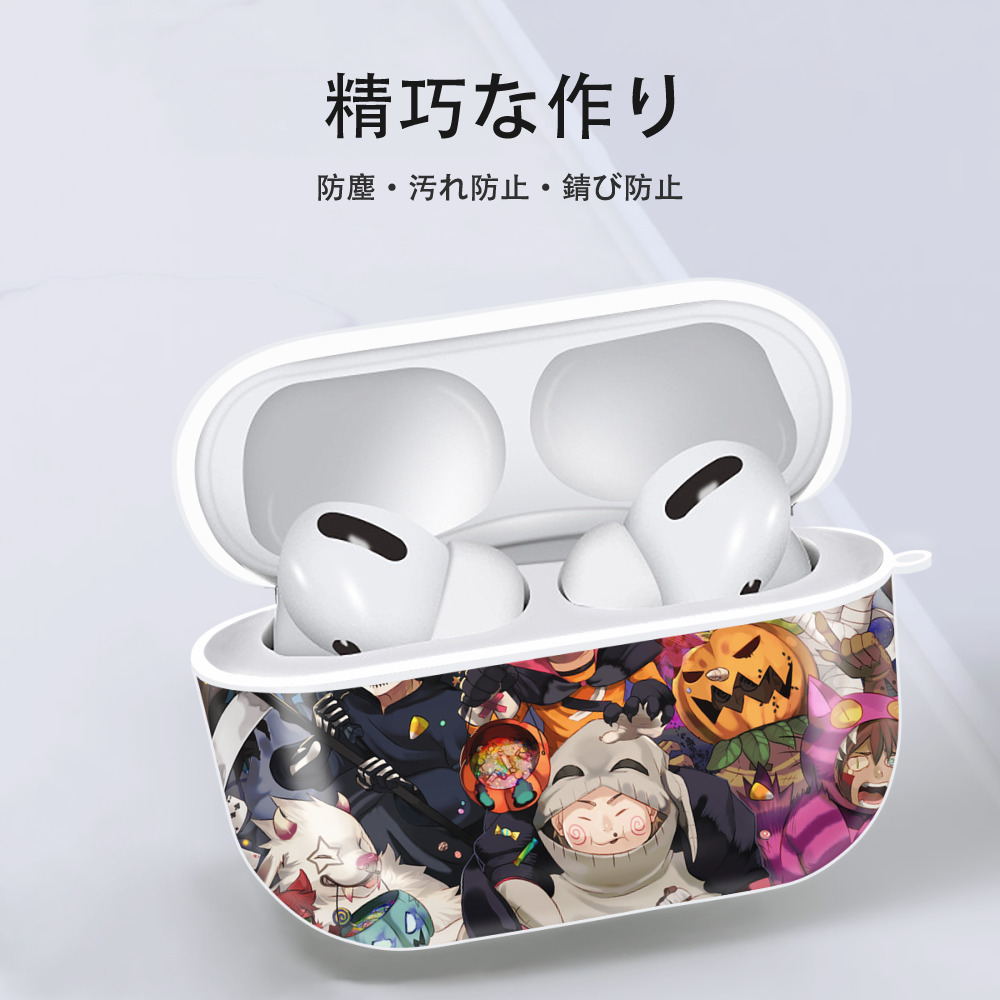 NARUTO -ナルト- NARUTO -ナルト- 疾風伝 【AirPods Pro用】ハードシェル保護ケース 耐衝撃・防指紋・カラビナ付き商品仕様