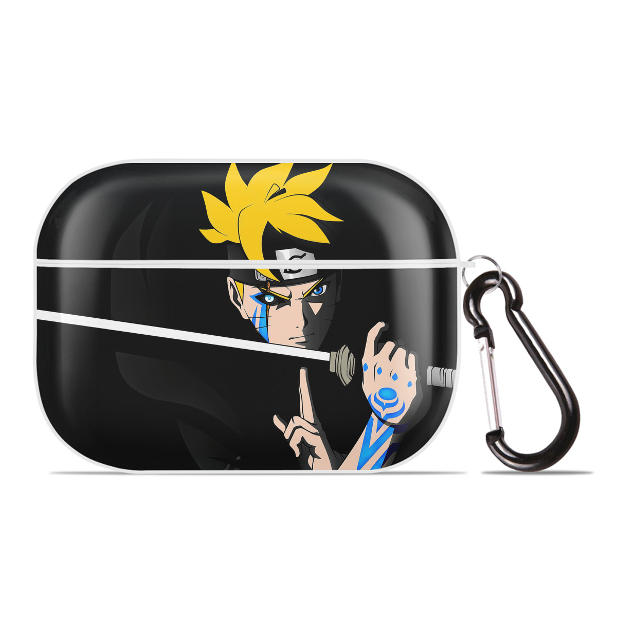 （画像用） NARUTO -ナルト- NARUTO -ナルト- 疾風伝 【AirPods Pro用】ハードシェル保護ケース 耐衝撃・防指紋・カラビナ付き商品仕様