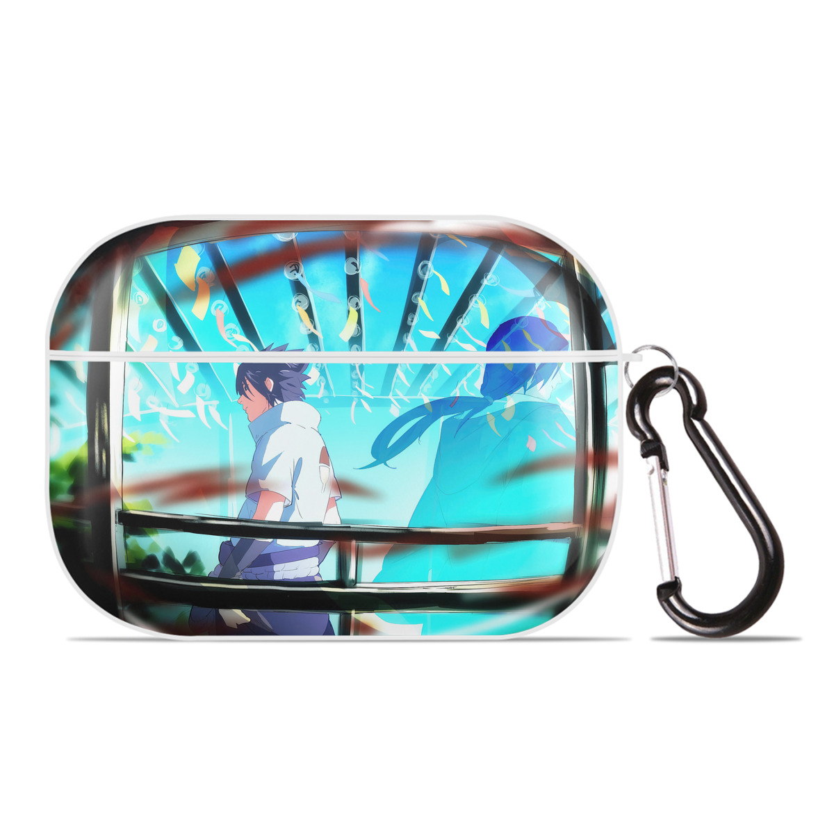 （画像用） NARUTO -ナルト- NARUTO -ナルト- 疾風伝 【AirPods Pro用】ハードシェル保護ケース 耐衝撃・防指紋・カラビナ付き商品仕様