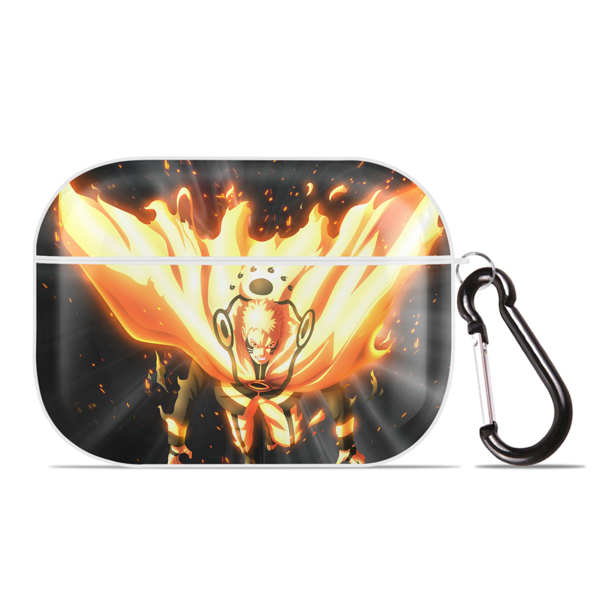 （画像用） NARUTO -ナルト- NARUTO -ナルト- 疾風伝 【AirPods Pro用】ハードシェル保護ケース 耐衝撃・防指紋・カラビナ付き商品仕様