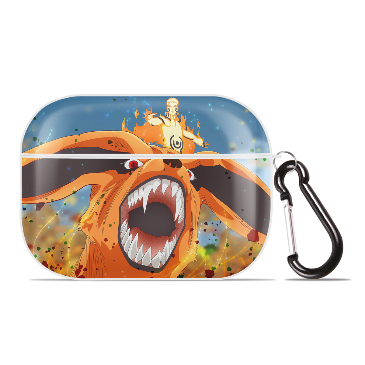 （画像用） NARUTO -ナルト- NARUTO -ナルト- 疾風伝 【AirPods Pro用】ハードシェル保護ケース 耐衝撃・防指紋・カラビナ付き商品仕様