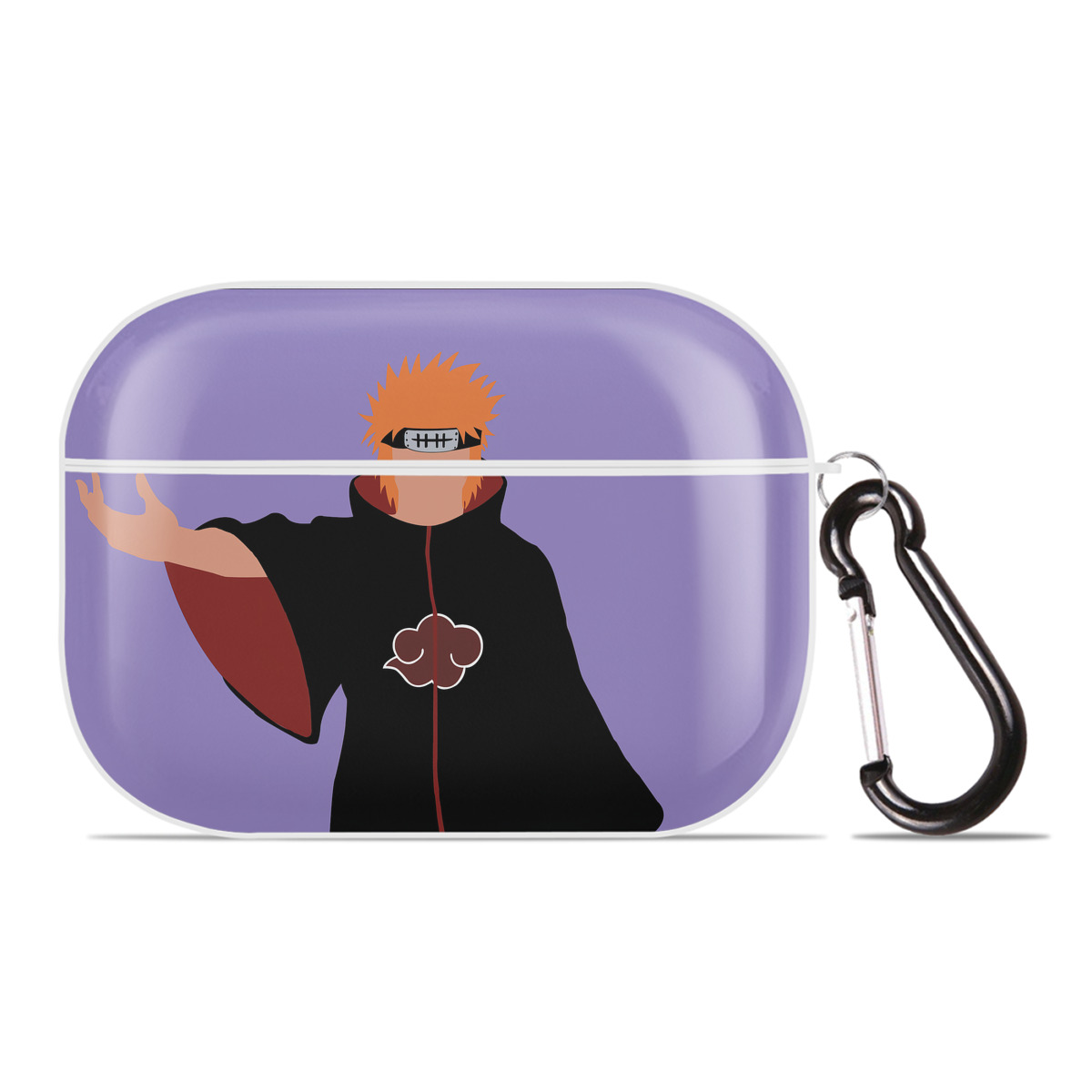 （画像用） NARUTO -ナルト- NARUTO -ナルト- 疾風伝 【AirPods Pro用】ハードシェル保護ケース 耐衝撃・防指紋・カラビナ付き商品仕様