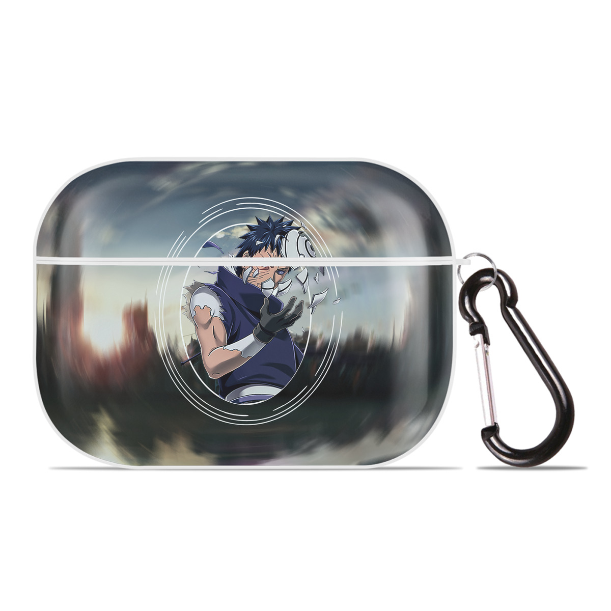 （画像用） NARUTO -ナルト- NARUTO -ナルト- 疾風伝 【AirPods Pro用】ハードシェル保護ケース 耐衝撃・防指紋・カラビナ付き商品仕様