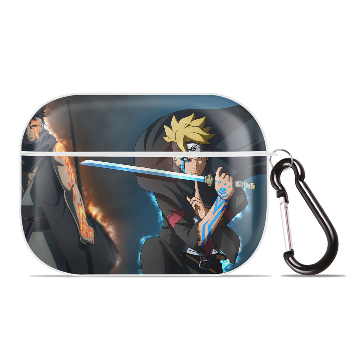 （画像用） NARUTO -ナルト- NARUTO -ナルト- 疾風伝 【AirPods Pro用】ハードシェル保護ケース 耐衝撃・防指紋・カラビナ付き商品仕様