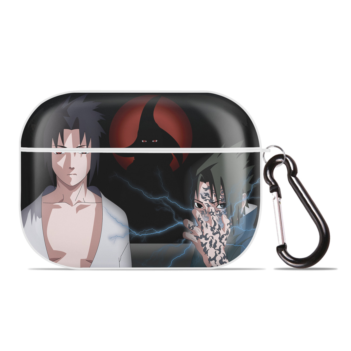 （画像用） NARUTO -ナルト- NARUTO -ナルト- 疾風伝 【AirPods Pro用】ハードシェル保護ケース 耐衝撃・防指紋・カラビナ付き商品仕様