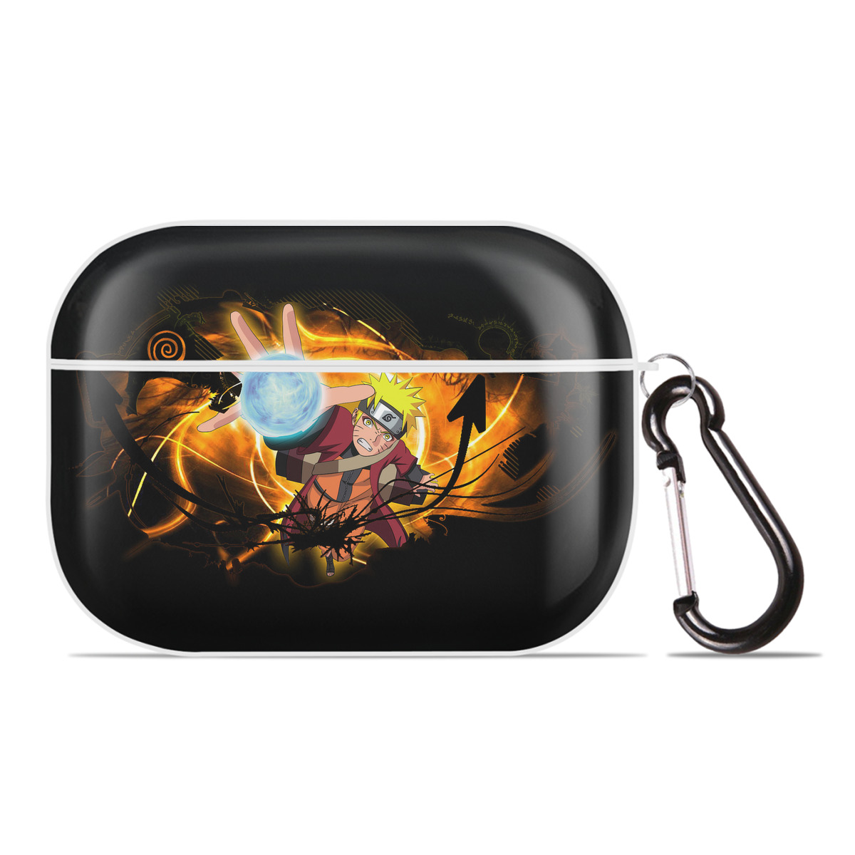 （画像用） NARUTO -ナルト- NARUTO -ナルト- 疾風伝 【AirPods Pro用】ハードシェル保護ケース 耐衝撃・防指紋・カラビナ付き商品仕様