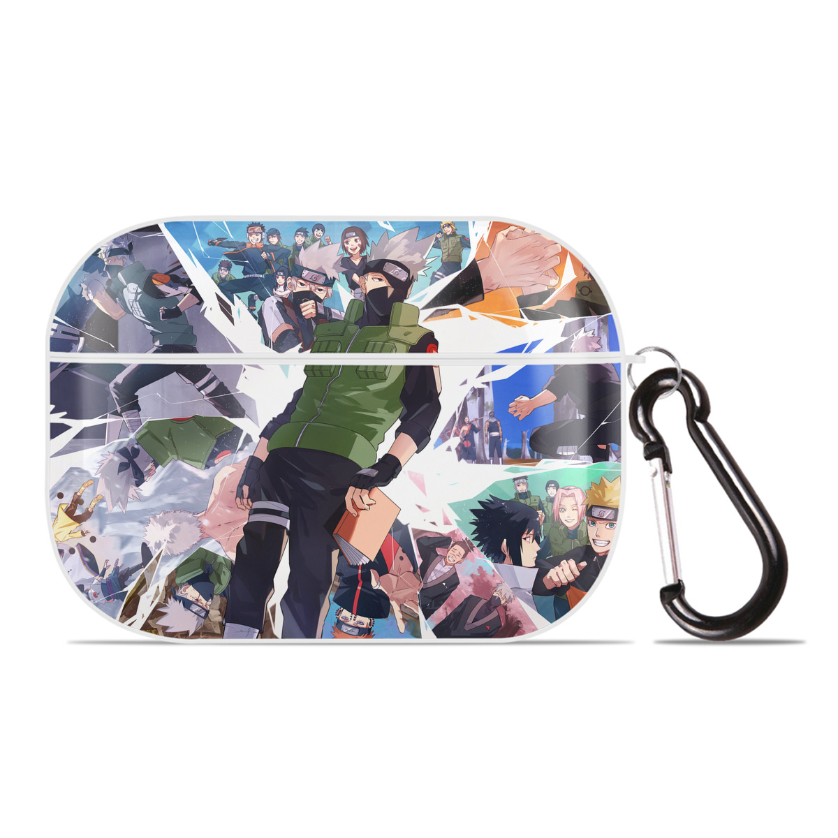 （画像用） NARUTO -ナルト- NARUTO -ナルト- 疾風伝 【AirPods Pro用】ハードシェル保護ケース 耐衝撃・防指紋・カラビナ付き商品仕様