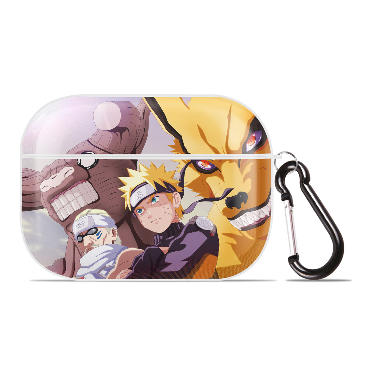 （画像用） NARUTO -ナルト- NARUTO -ナルト- 疾風伝 【AirPods Pro用】ハードシェル保護ケース 耐衝撃・防指紋・カラビナ付き商品仕様