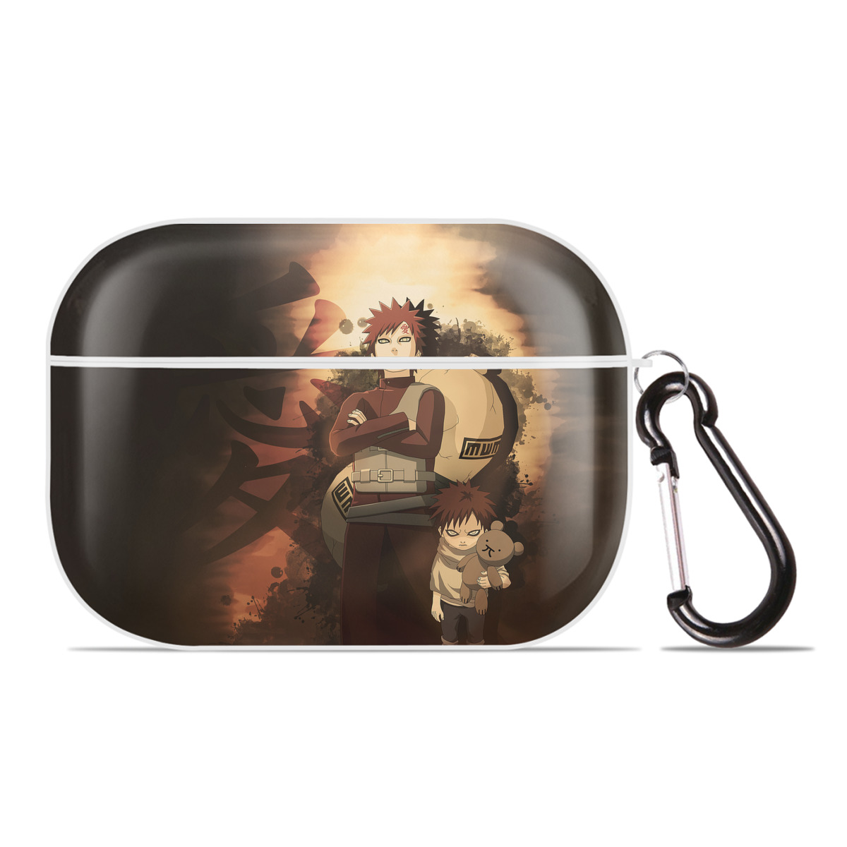 （画像用） NARUTO -ナルト- NARUTO -ナルト- 疾風伝 【AirPods Pro用】ハードシェル保護ケース 耐衝撃・防指紋・カラビナ付き商品仕様
