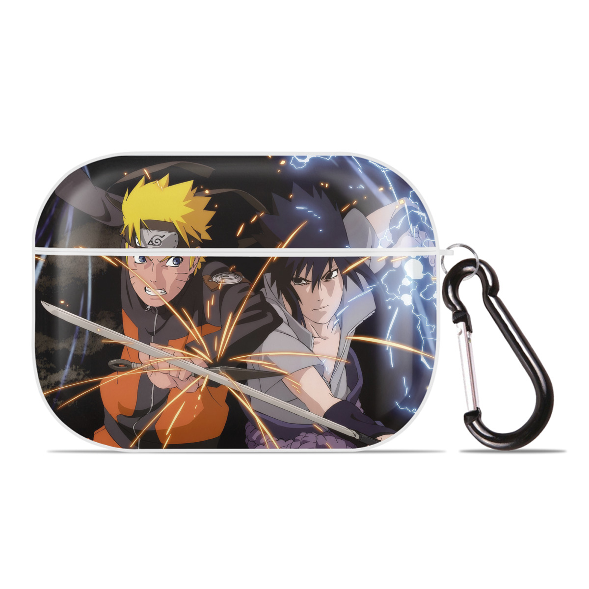 （画像用） NARUTO -ナルト- NARUTO -ナルト- 疾風伝 【AirPods Pro用】ハードシェル保護ケース 耐衝撃・防指紋・カラビナ付き商品仕様