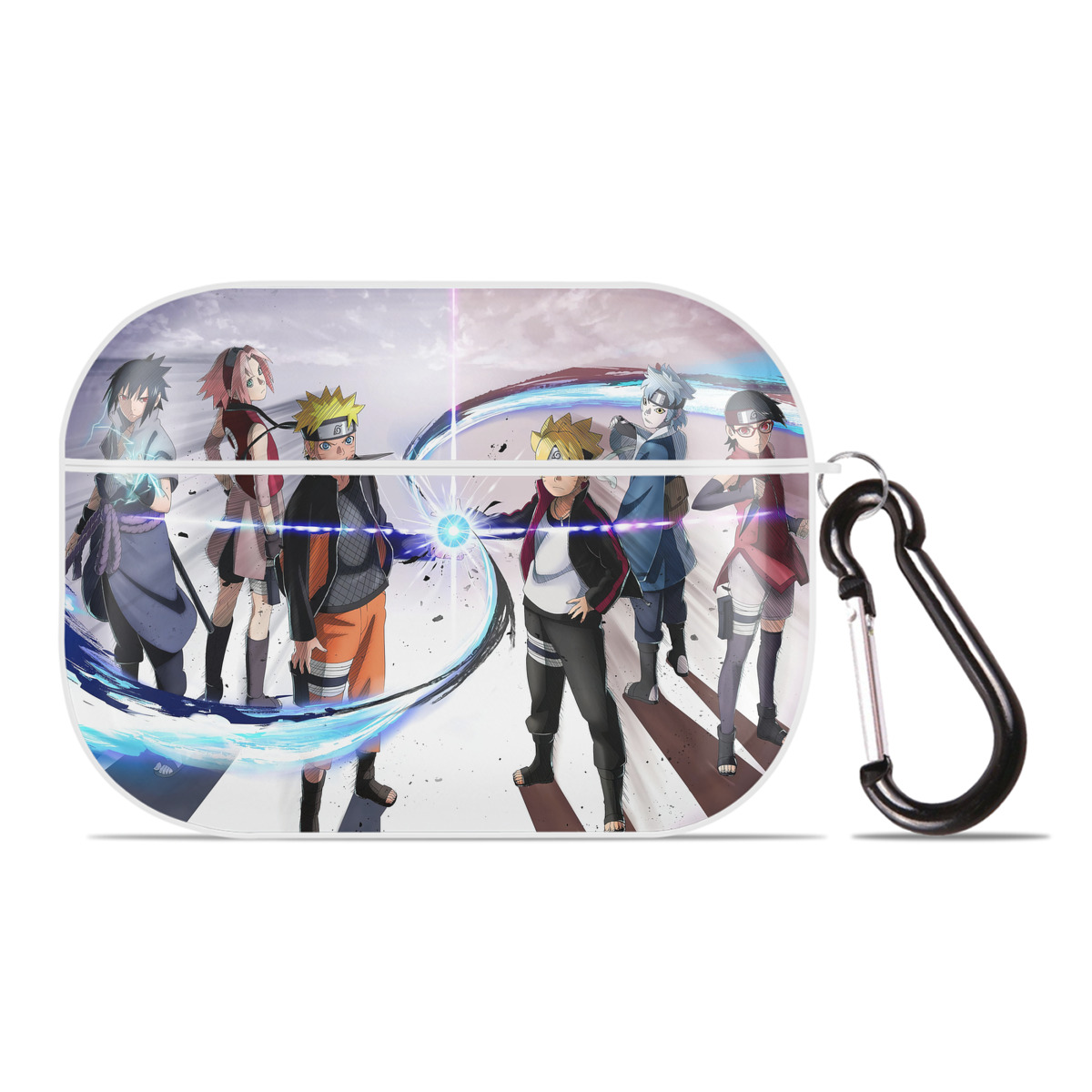 （画像用） NARUTO -ナルト- NARUTO -ナルト- 疾風伝 【AirPods Pro用】ハードシェル保護ケース 耐衝撃・防指紋・カラビナ付き商品仕様