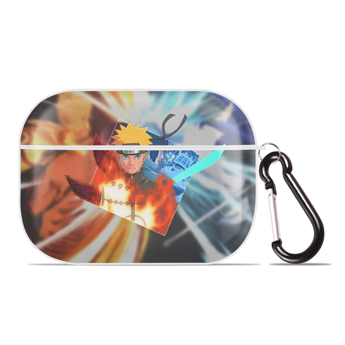 （画像用） NARUTO -ナルト- NARUTO -ナルト- 疾風伝 【AirPods Pro用】ハードシェル保護ケース 耐衝撃・防指紋・カラビナ付き商品仕様