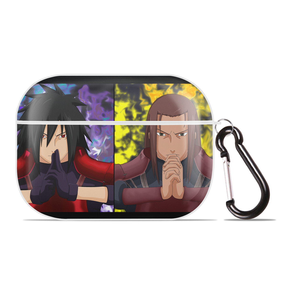 （画像用） NARUTO -ナルト- NARUTO -ナルト- 疾風伝 【AirPods Pro用】ハードシェル保護ケース 耐衝撃・防指紋・カラビナ付き商品仕様