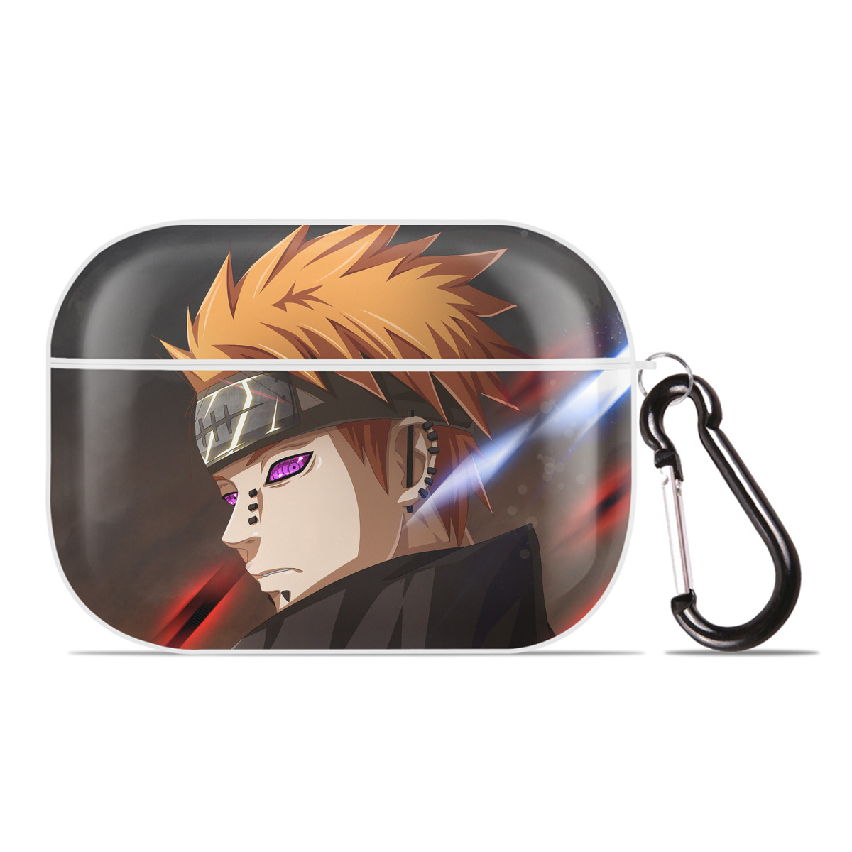 （画像用） NARUTO -ナルト- NARUTO -ナルト- 疾風伝 【AirPods Pro用】ハードシェル保護ケース 耐衝撃・防指紋・カラビナ付き商品仕様