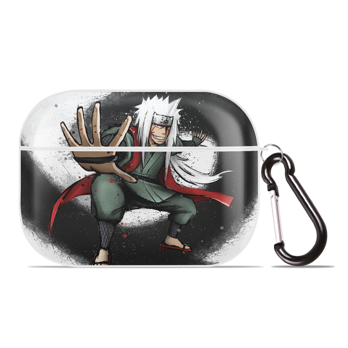 （画像用） NARUTO -ナルト- NARUTO -ナルト- 疾風伝 【AirPods Pro用】ハードシェル保護ケース 耐衝撃・防指紋・カラビナ付き商品仕様
