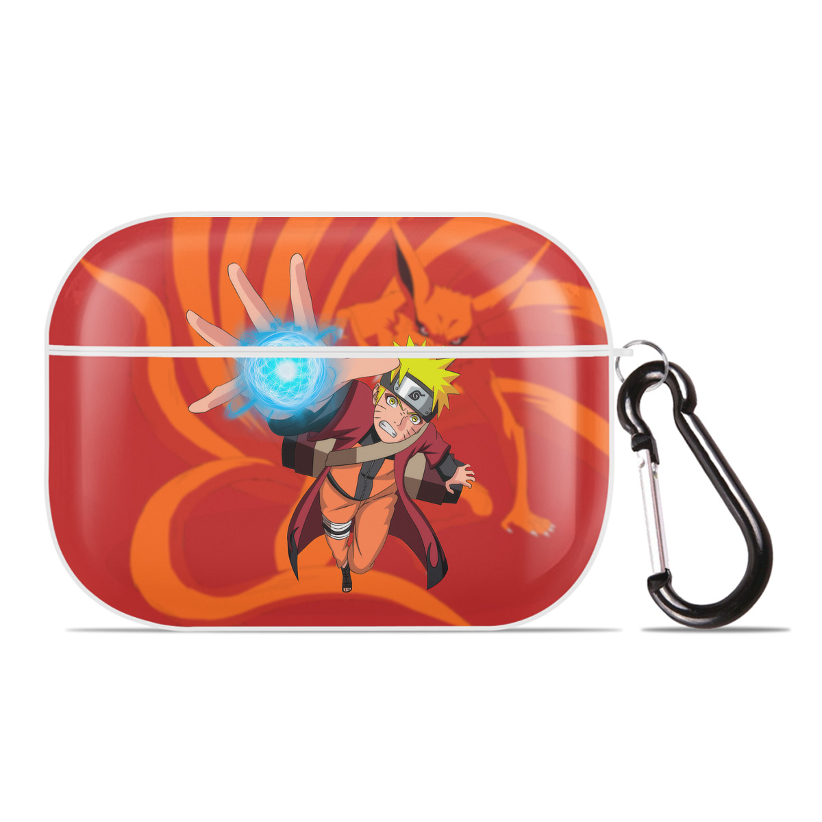（画像用） NARUTO -ナルト- NARUTO -ナルト- 疾風伝 【AirPods Pro用】ハードシェル保護ケース 耐衝撃・防指紋・カラビナ付き商品仕様