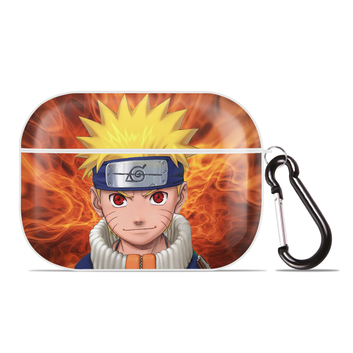 （画像用） NARUTO -ナルト- NARUTO -ナルト- 疾風伝 【AirPods Pro用】ハードシェル保護ケース 耐衝撃・防指紋・カラビナ付き商品仕様
