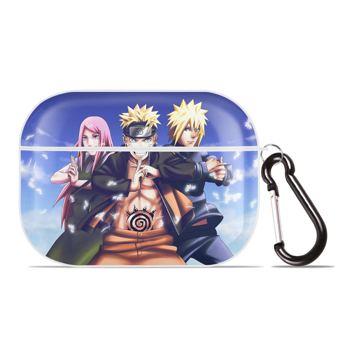 （画像用） NARUTO -ナルト- NARUTO -ナルト- 疾風伝 【AirPods Pro用】ハードシェル保護ケース 耐衝撃・防指紋・カラビナ付き商品仕様