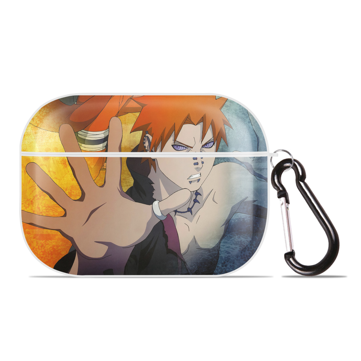 （画像用） NARUTO -ナルト- NARUTO -ナルト- 疾風伝 【AirPods Pro用】ハードシェル保護ケース 耐衝撃・防指紋・カラビナ付き商品仕様