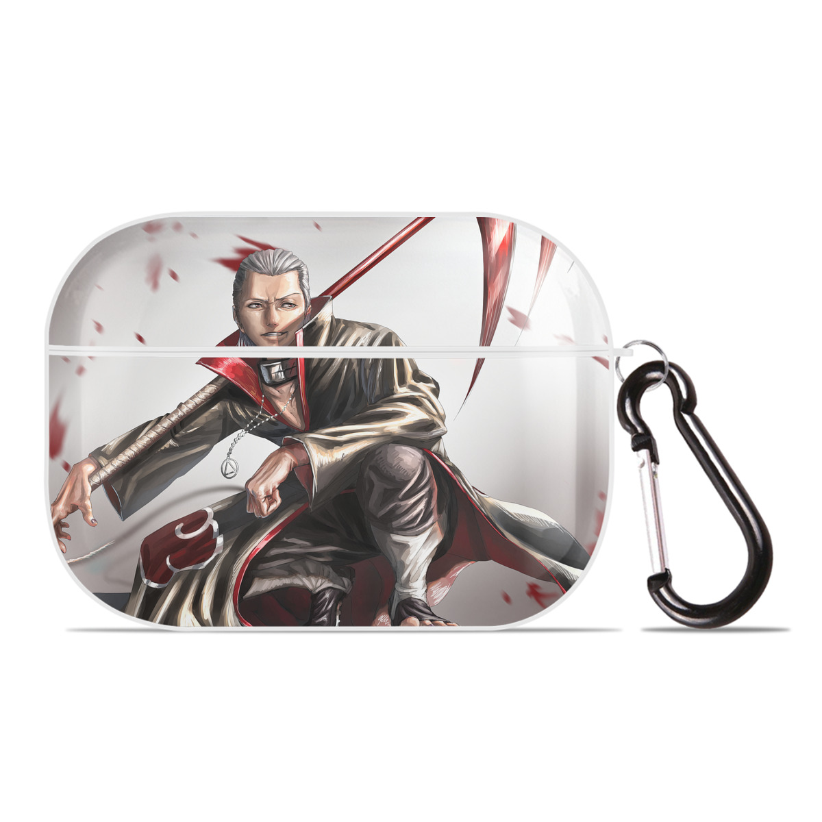 （画像用） NARUTO -ナルト- NARUTO -ナルト- 疾風伝 【AirPods Pro用】ハードシェル保護ケース 耐衝撃・防指紋・カラビナ付き商品仕様