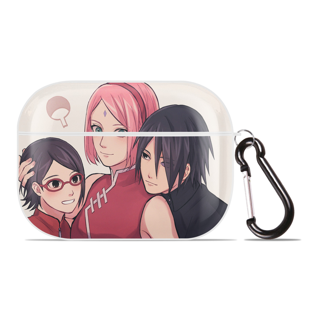 （画像用） NARUTO -ナルト- NARUTO -ナルト- 疾風伝 【AirPods Pro用】ハードシェル保護ケース 耐衝撃・防指紋・カラビナ付き商品仕様