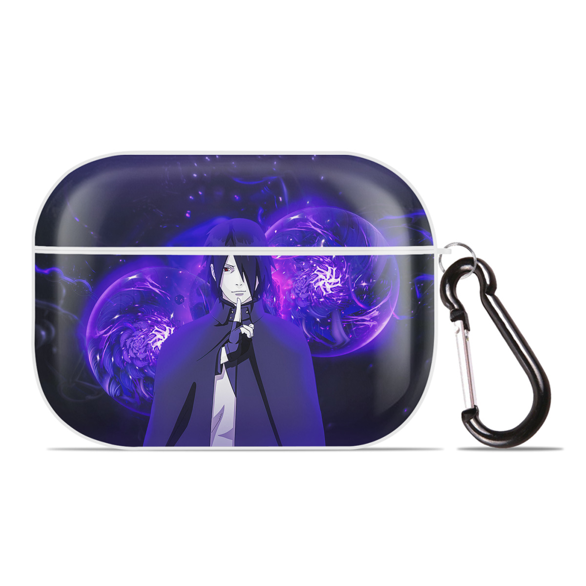 （画像用） NARUTO -ナルト- NARUTO -ナルト- 疾風伝 【AirPods Pro用】ハードシェル保護ケース 耐衝撃・防指紋・カラビナ付き商品仕様