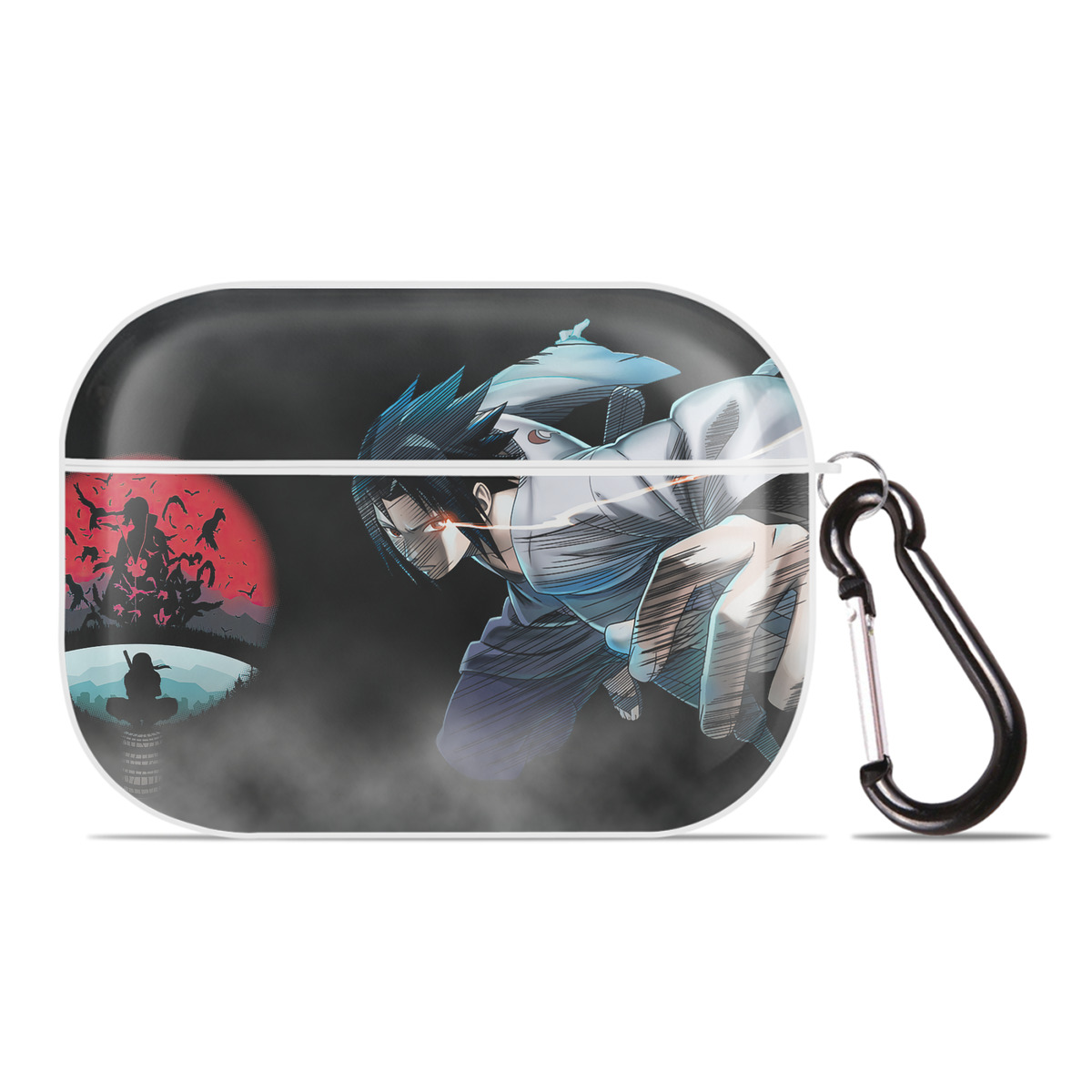 （画像用） NARUTO -ナルト- NARUTO -ナルト- 疾風伝 【AirPods Pro用】ハードシェル保護ケース 耐衝撃・防指紋・カラビナ付き商品仕様