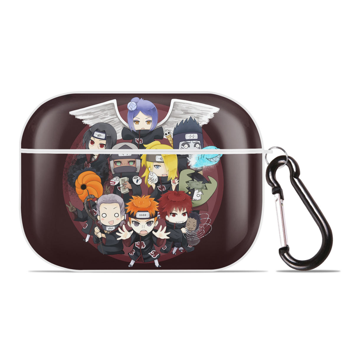 （画像用） NARUTO -ナルト- NARUTO -ナルト- 疾風伝 【AirPods Pro用】ハードシェル保護ケース 耐衝撃・防指紋・カラビナ付き商品仕様